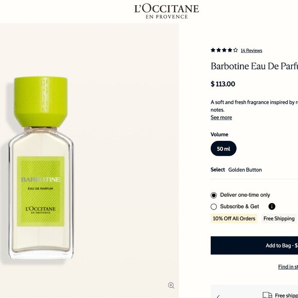 L'Occitane Barbotine for Her - Picture 4 of 4